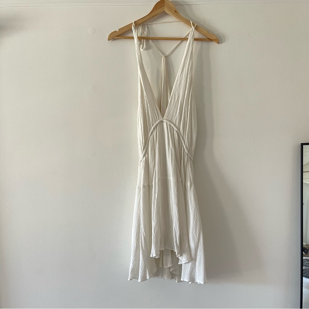 Sabo skirt white flowy dress